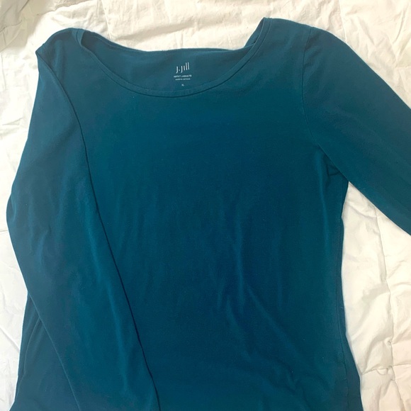 J. Jill Tops - J. Jill Deep Teal Long Sleeve Top